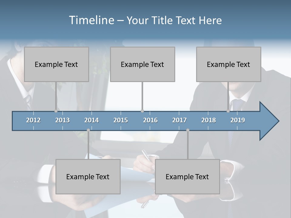 Table Communications Young People PowerPoint Template