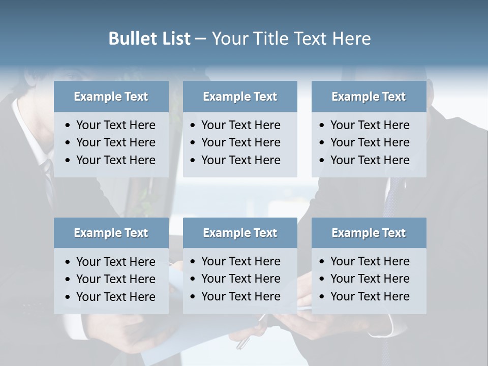 Table Communications Young People PowerPoint Template