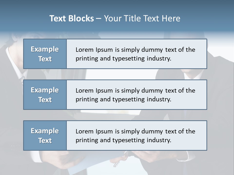 Table Communications Young People PowerPoint Template