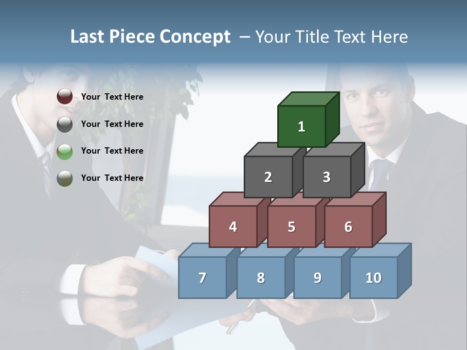 Table Communications Young People PowerPoint Template