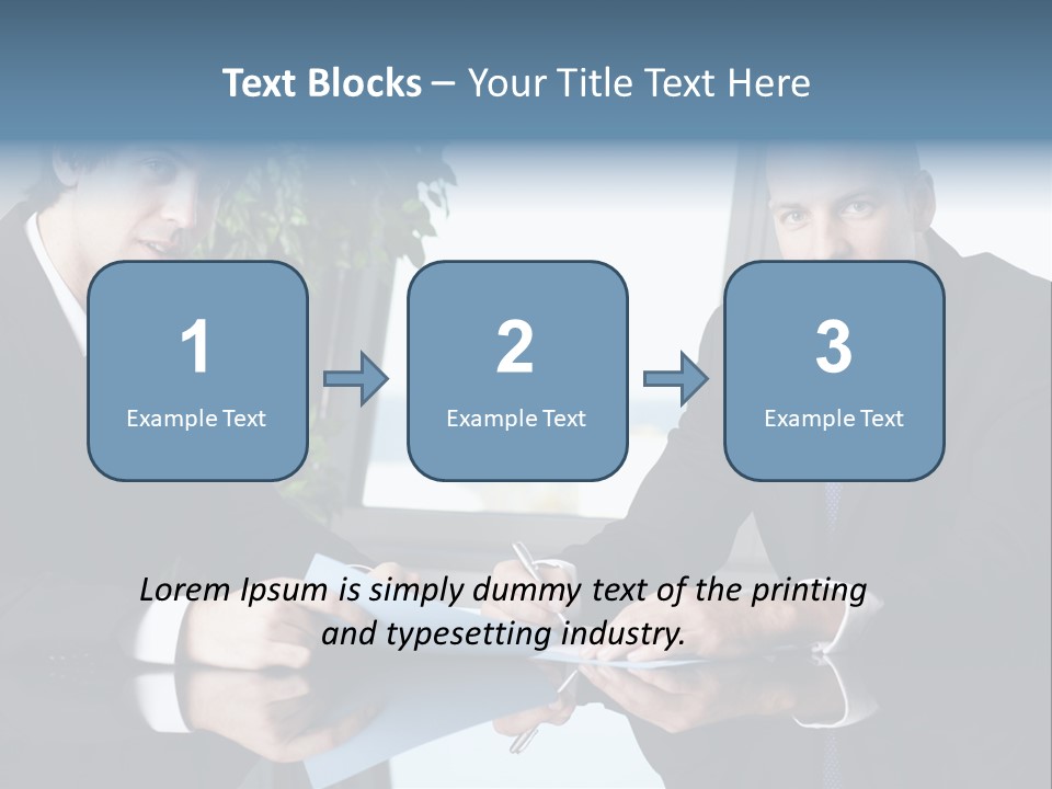 Table Communications Young People PowerPoint Template
