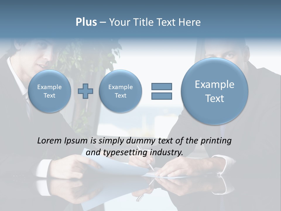 Table Communications Young People PowerPoint Template