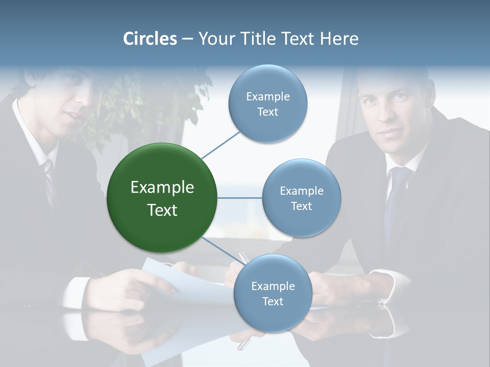 Table Communications Young People PowerPoint Template