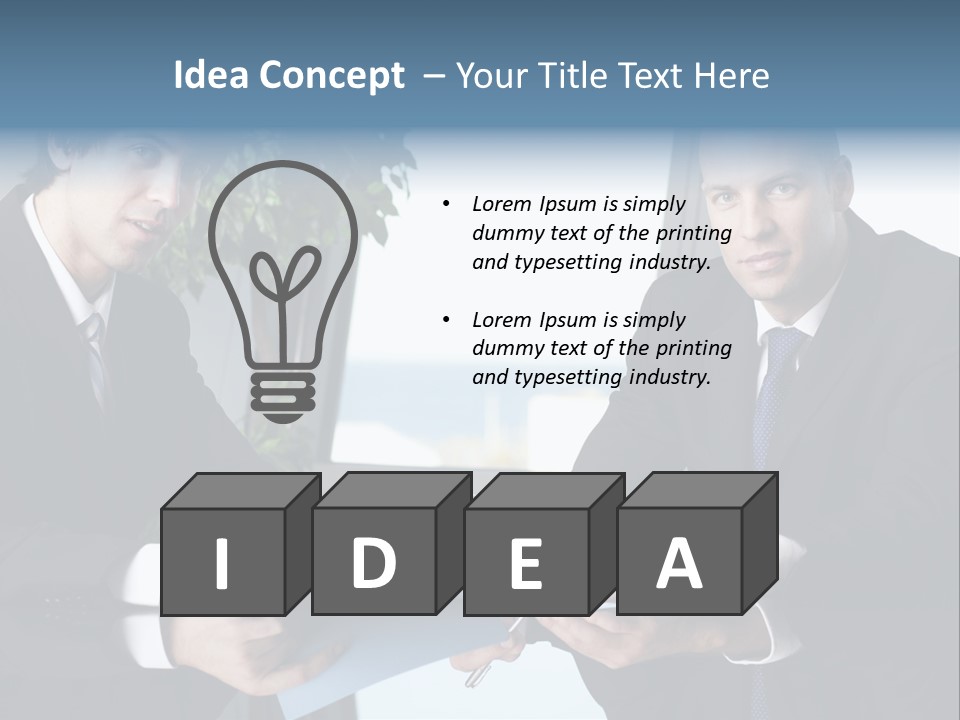 Table Communications Young People PowerPoint Template