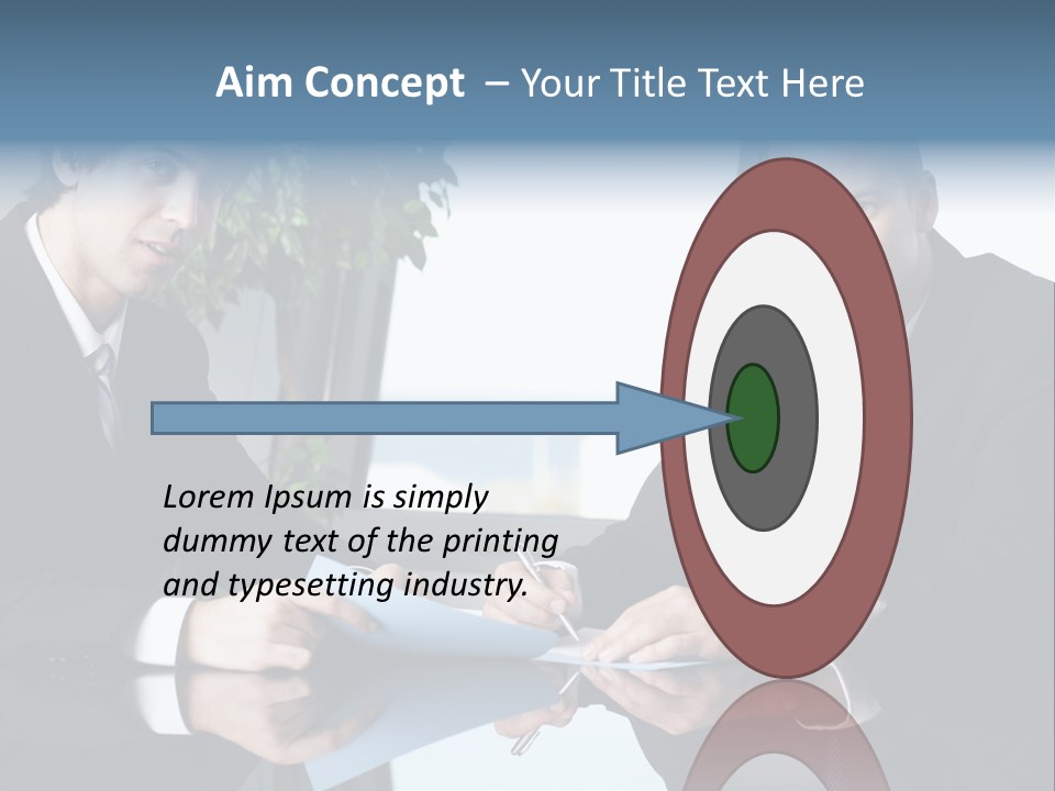 Table Communications Young People PowerPoint Template
