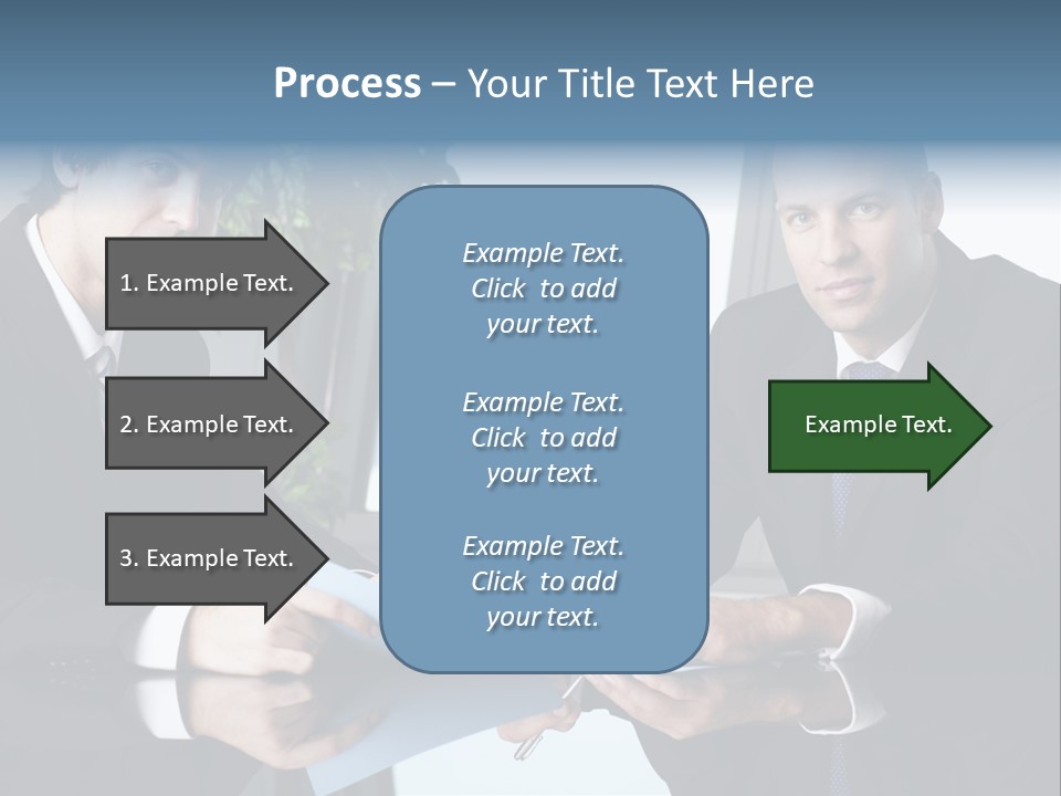 Table Communications Young People PowerPoint Template