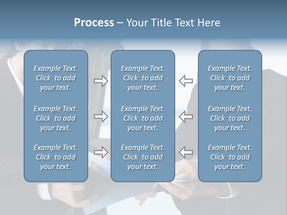 Table Communications Young People PowerPoint Template