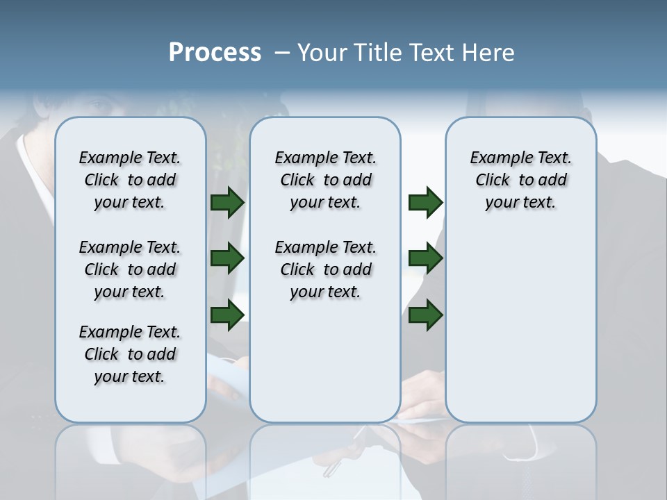 Table Communications Young People PowerPoint Template