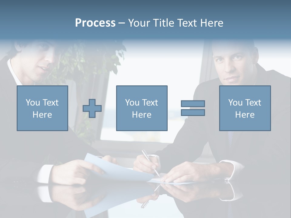 Table Communications Young People PowerPoint Template
