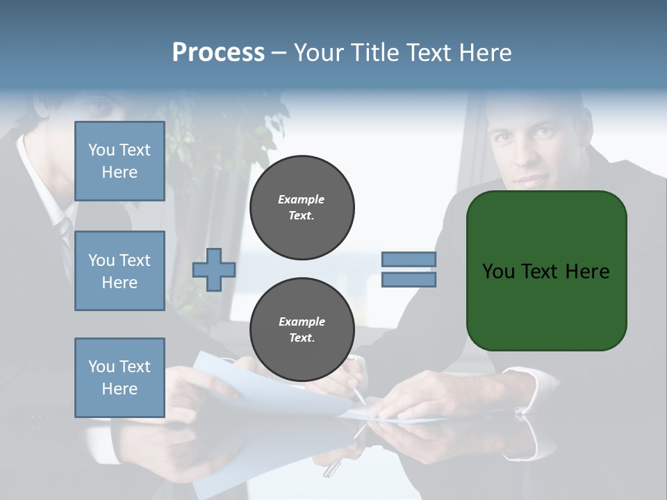 Table Communications Young People PowerPoint Template