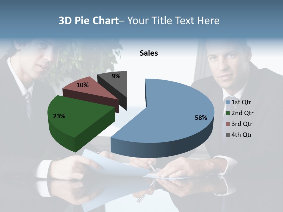 Table Communications Young People PowerPoint Template