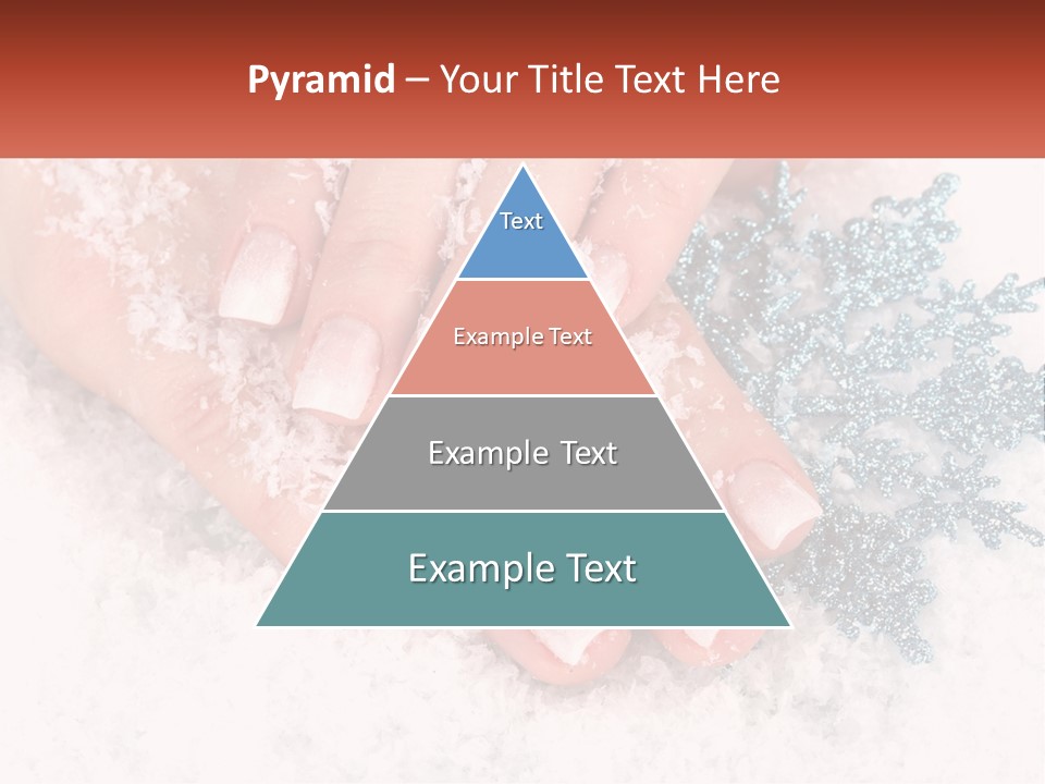 Snow Girl Glamor PowerPoint Template