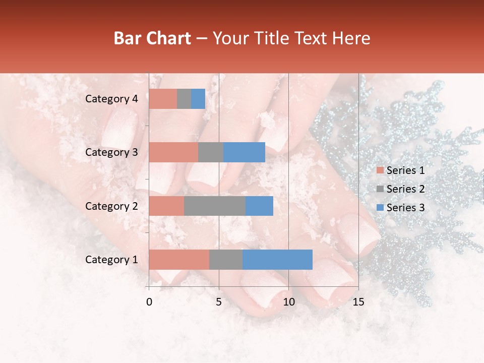 Snow Girl Glamor PowerPoint Template