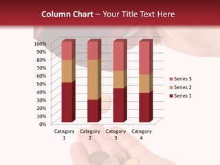 Cash Red Searching PowerPoint Template