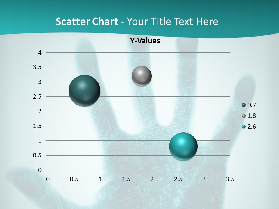Technological Hand Motherboard PowerPoint Template