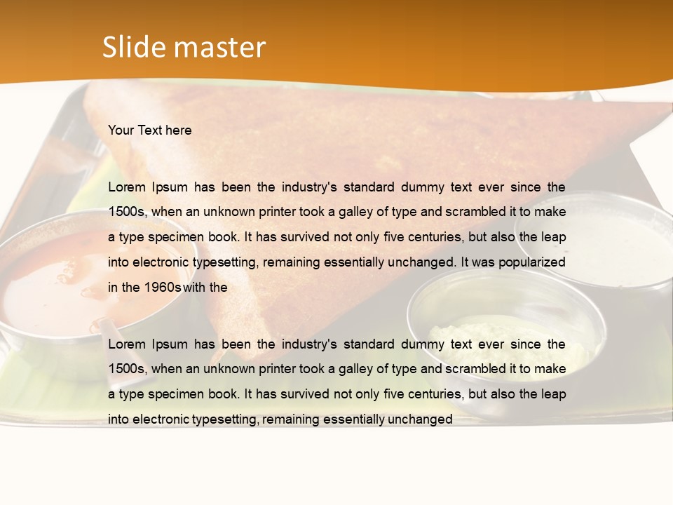 White Temperature Supply PowerPoint Template