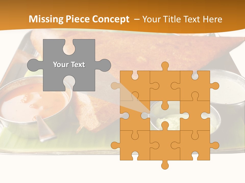 White Temperature Supply PowerPoint Template