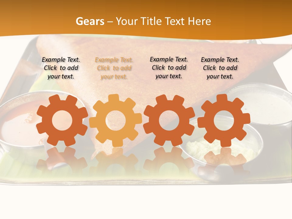 White Temperature Supply PowerPoint Template