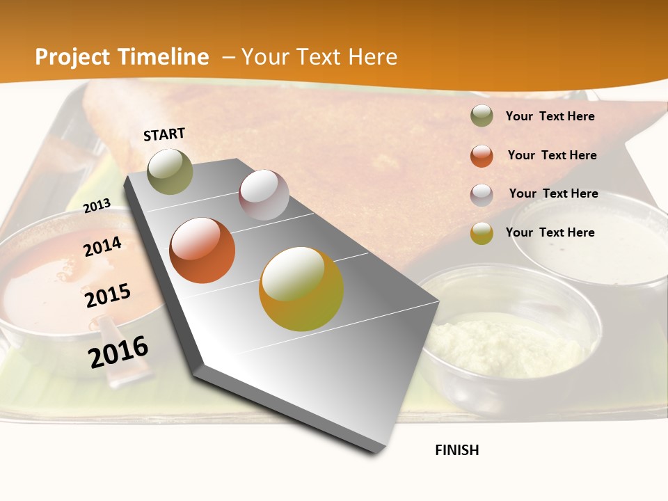 White Temperature Supply PowerPoint Template