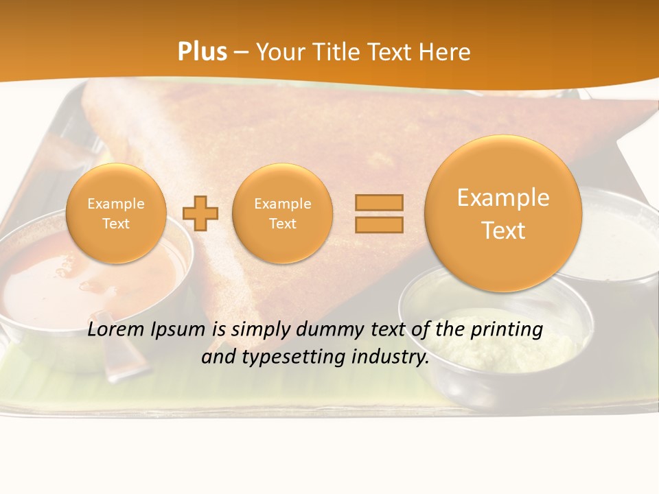 White Temperature Supply PowerPoint Template