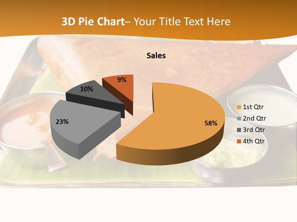 White Temperature Supply PowerPoint Template
