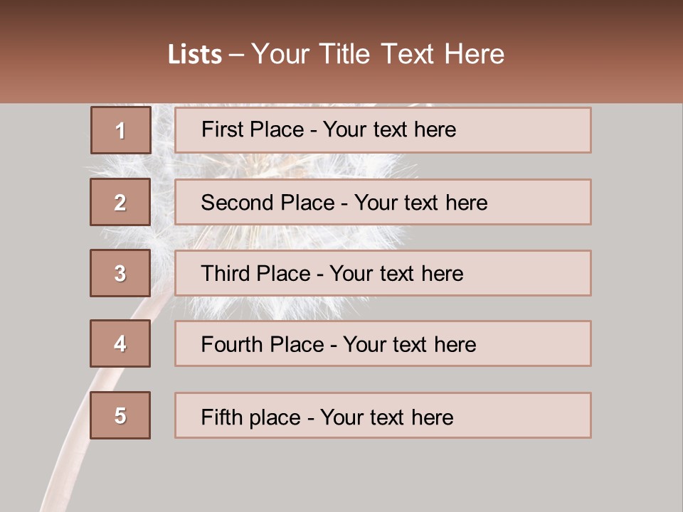 Ventilation Electricity Heat PowerPoint Template