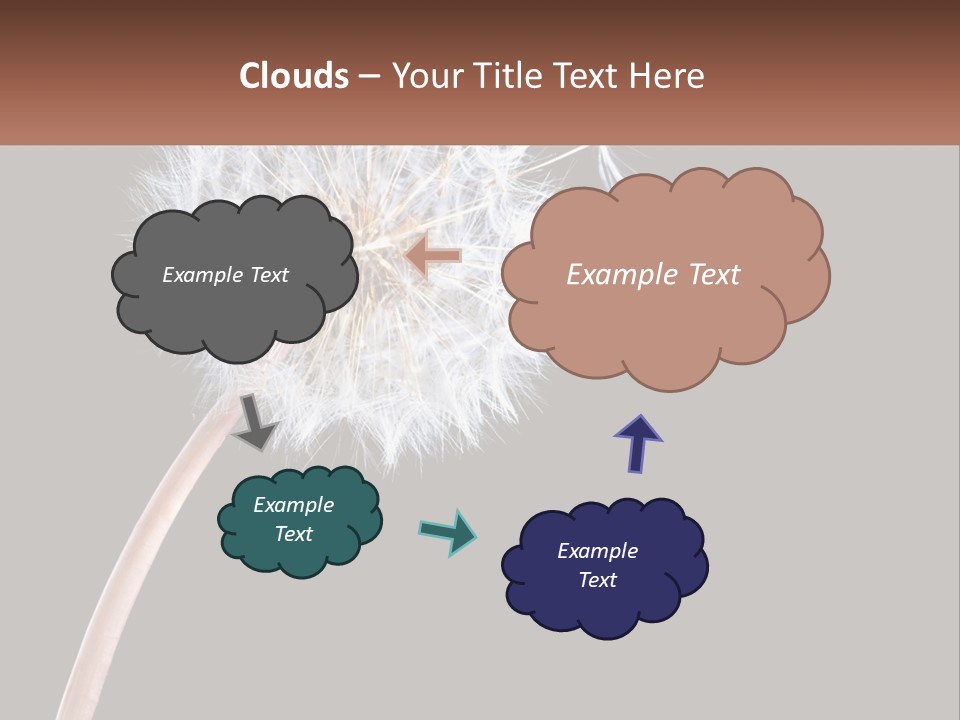 Ventilation Electricity Heat PowerPoint Template