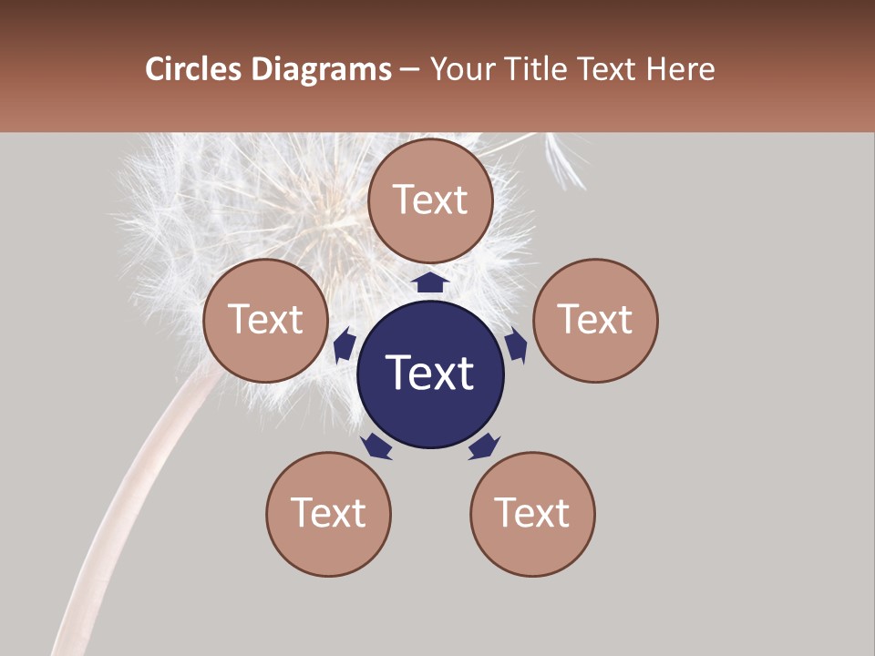 Ventilation Electricity Heat PowerPoint Template