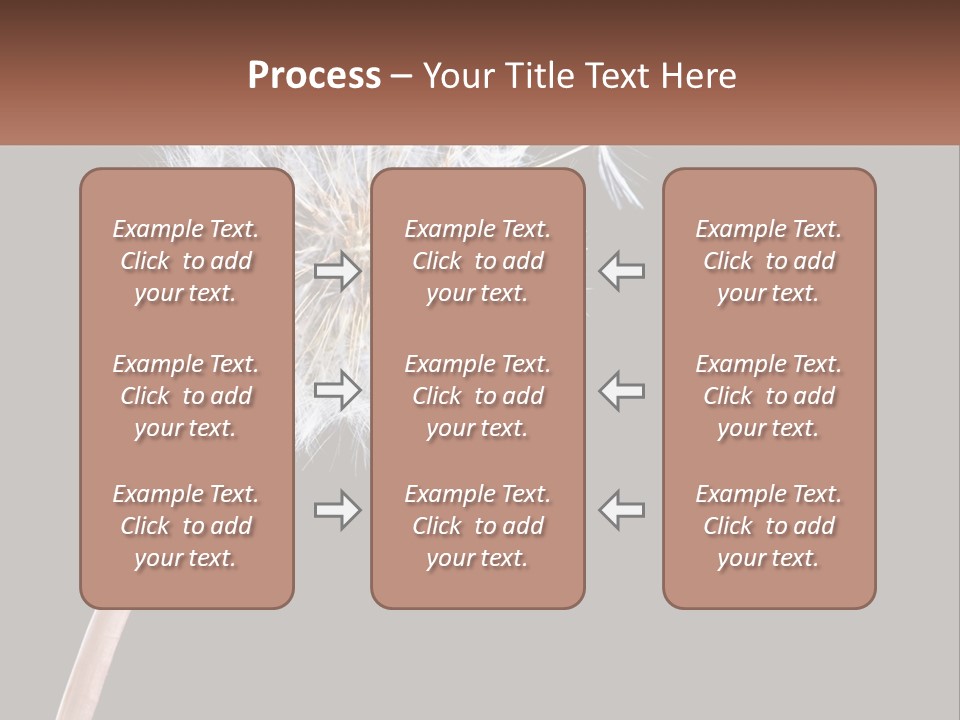 Ventilation Electricity Heat PowerPoint Template