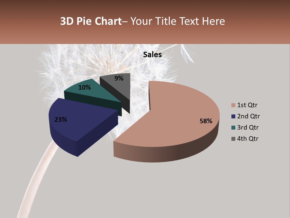 Ventilation Electricity Heat PowerPoint Template