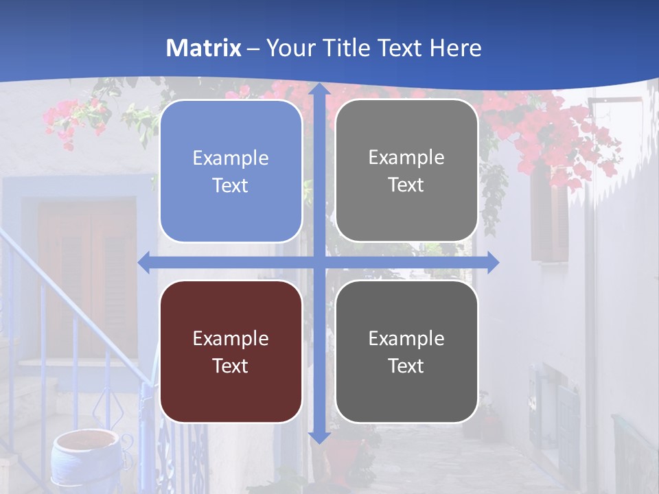 Cooling House Power PowerPoint Template