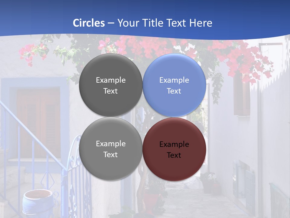 Cooling House Power PowerPoint Template