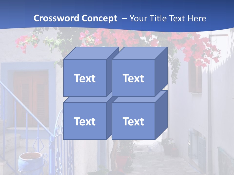 Cooling House Power PowerPoint Template