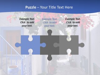 Cooling House Power PowerPoint Template