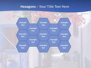 Cooling House Power PowerPoint Template