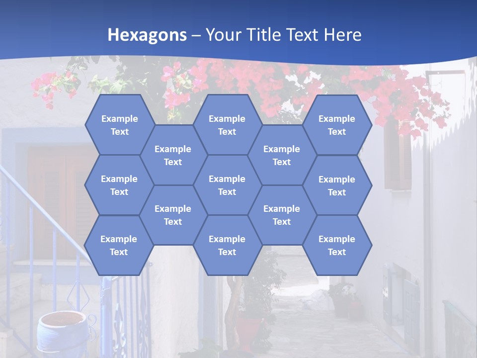 Cooling House Power PowerPoint Template