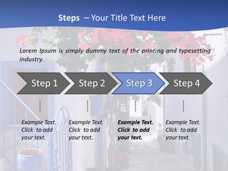 Cooling House Power PowerPoint Template