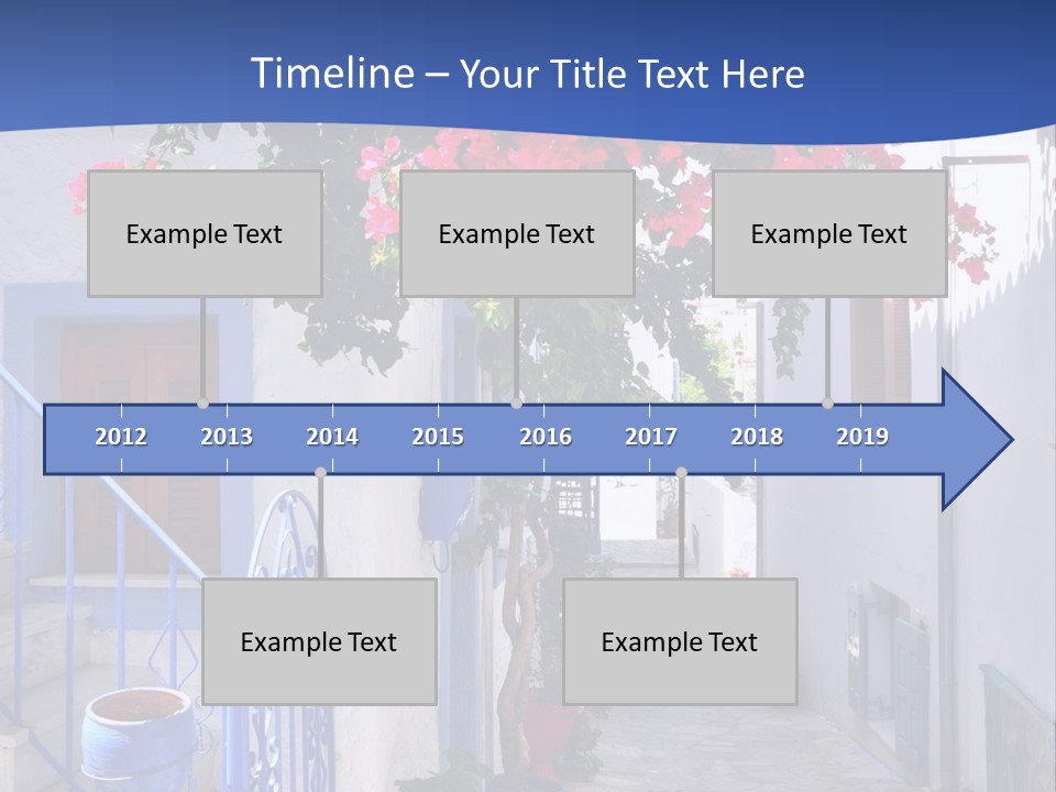 Cooling House Power PowerPoint Template