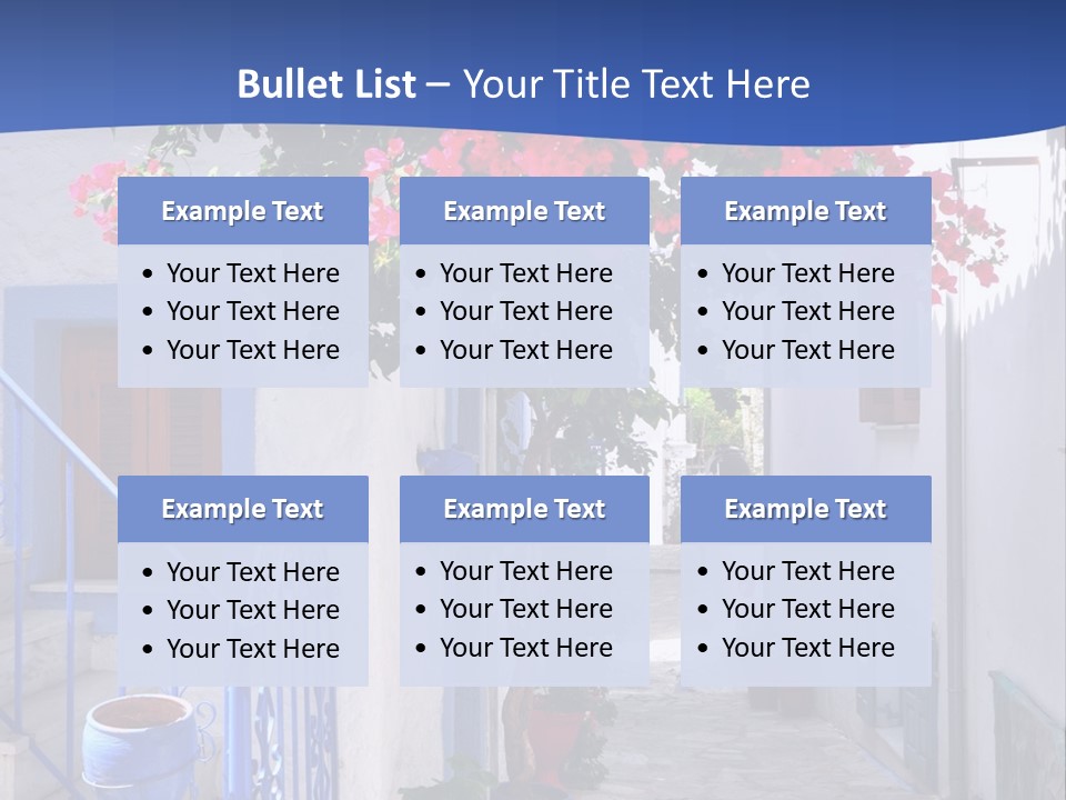 Cooling House Power PowerPoint Template