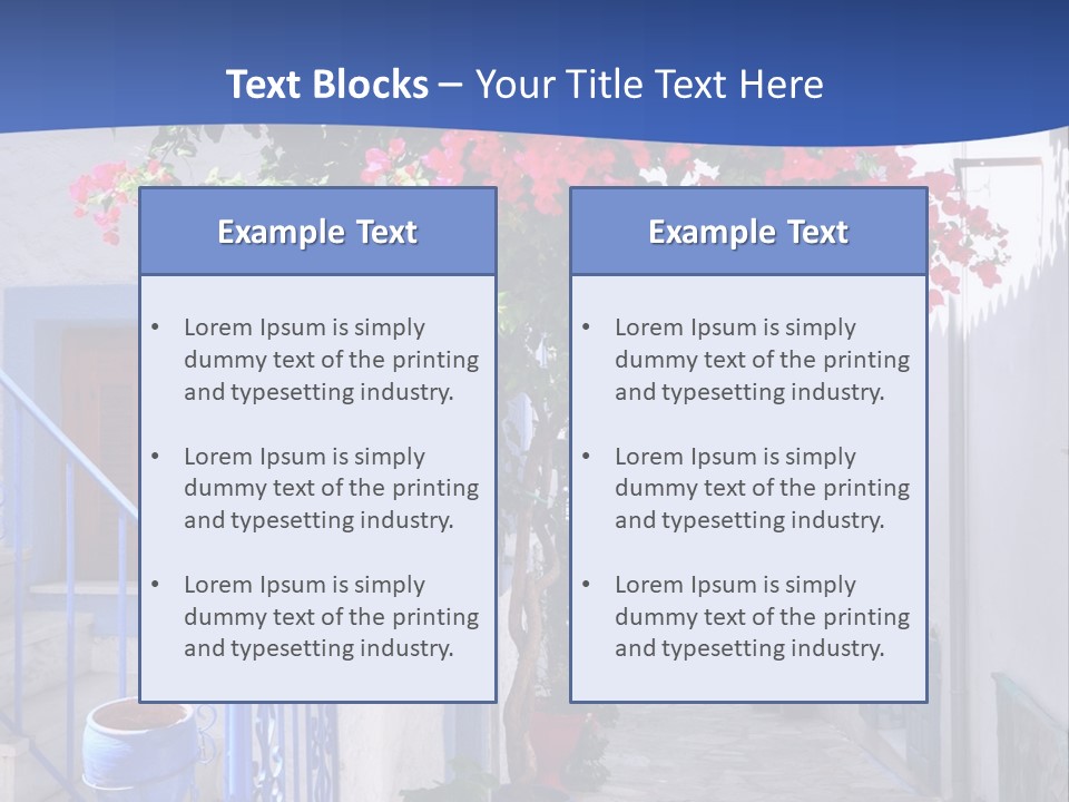 Cooling House Power PowerPoint Template