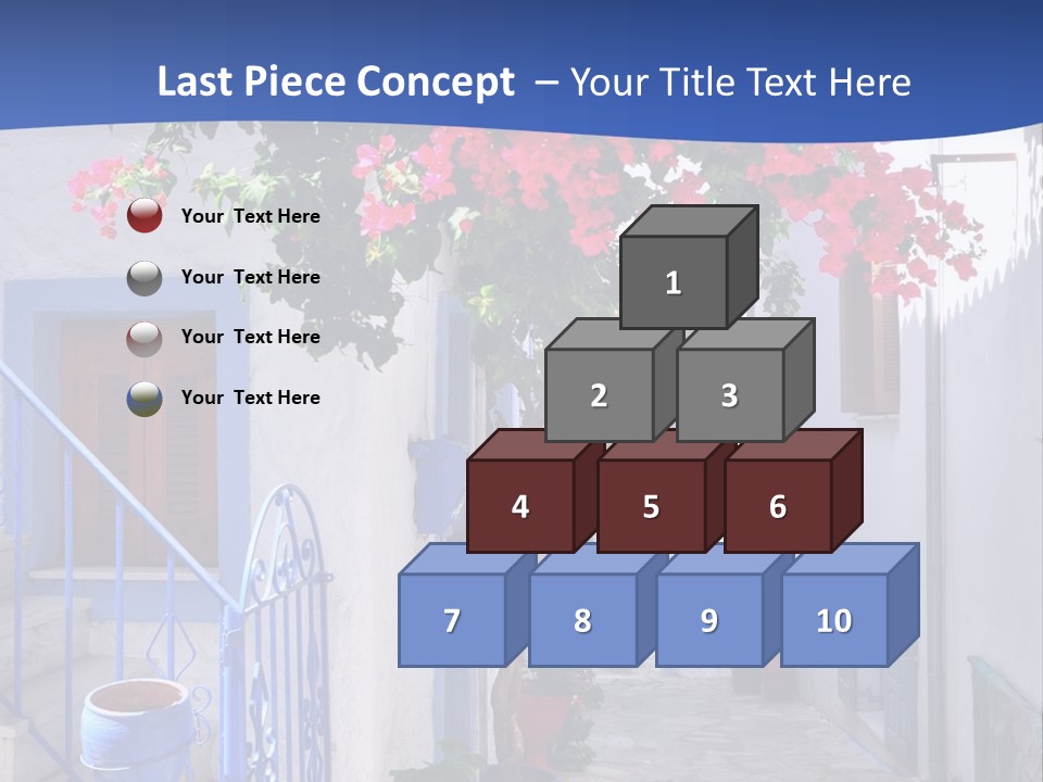 Cooling House Power PowerPoint Template