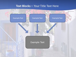 Cooling House Power PowerPoint Template