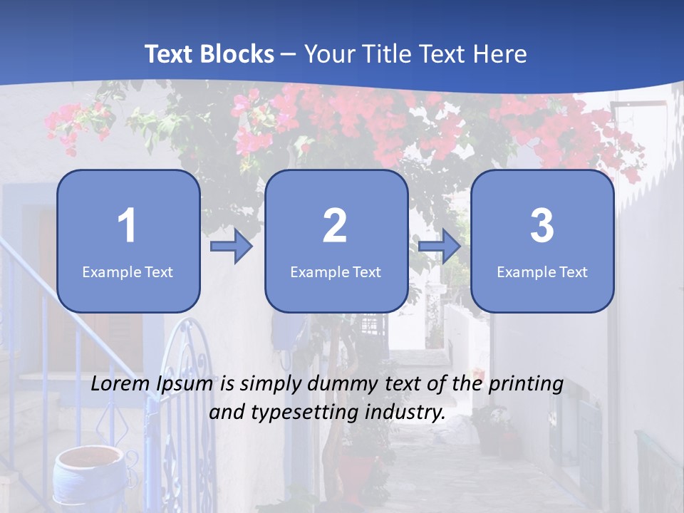 Cooling House Power PowerPoint Template