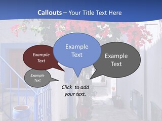 Cooling House Power PowerPoint Template