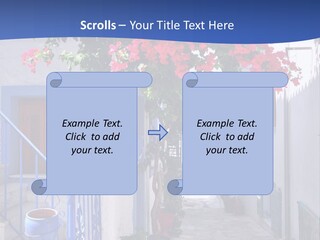 Cooling House Power PowerPoint Template
