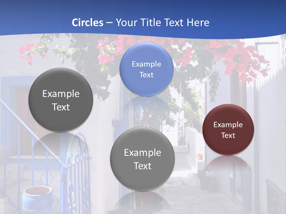 Cooling House Power PowerPoint Template
