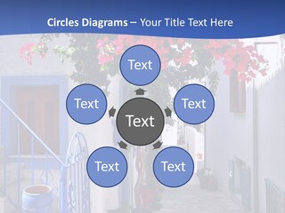 Cooling House Power PowerPoint Template