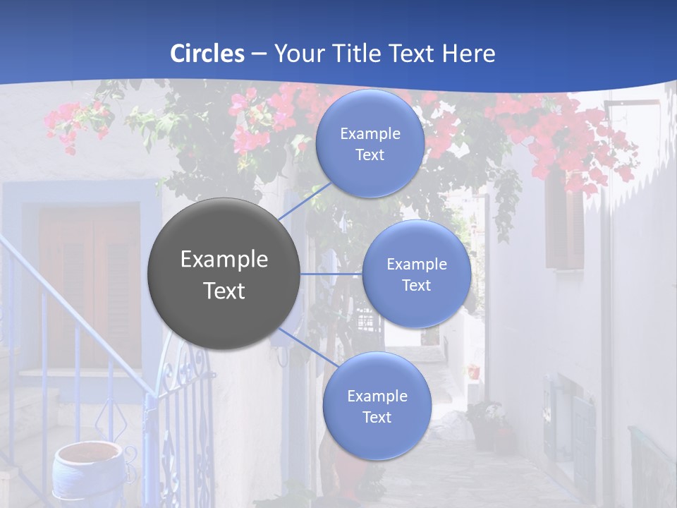 Cooling House Power PowerPoint Template