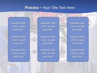 Cooling House Power PowerPoint Template