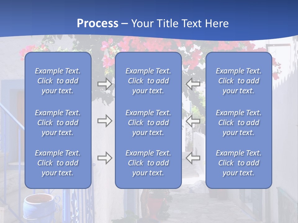 Cooling House Power PowerPoint Template